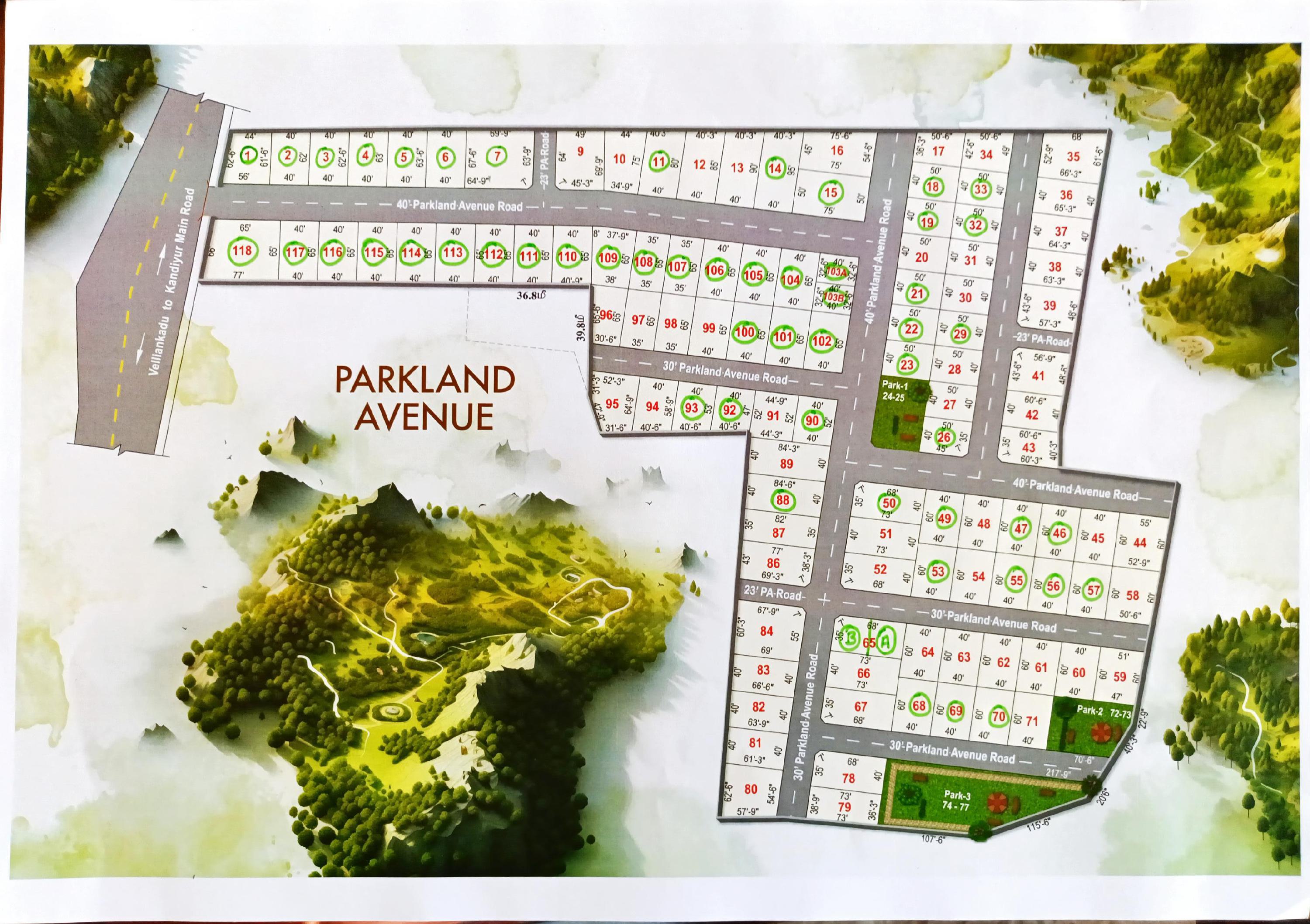 safari farms project layout